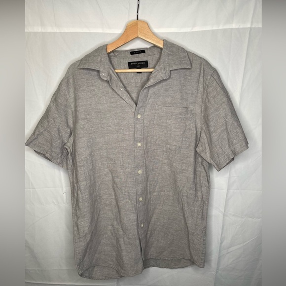 Other - Banana Republic Linen Men Shirt